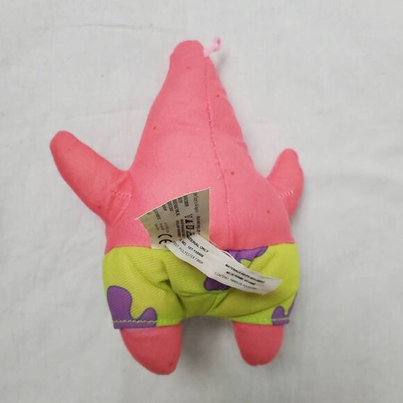 Nickelodeon SpongeBob SquarePants Patrick Star Plush Stuffed Toy Pink 7" 2021 - Picture 4 of 4